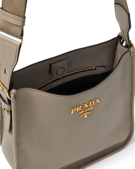 sac prada hobo|Shop Prada Leather Hobo Bag .